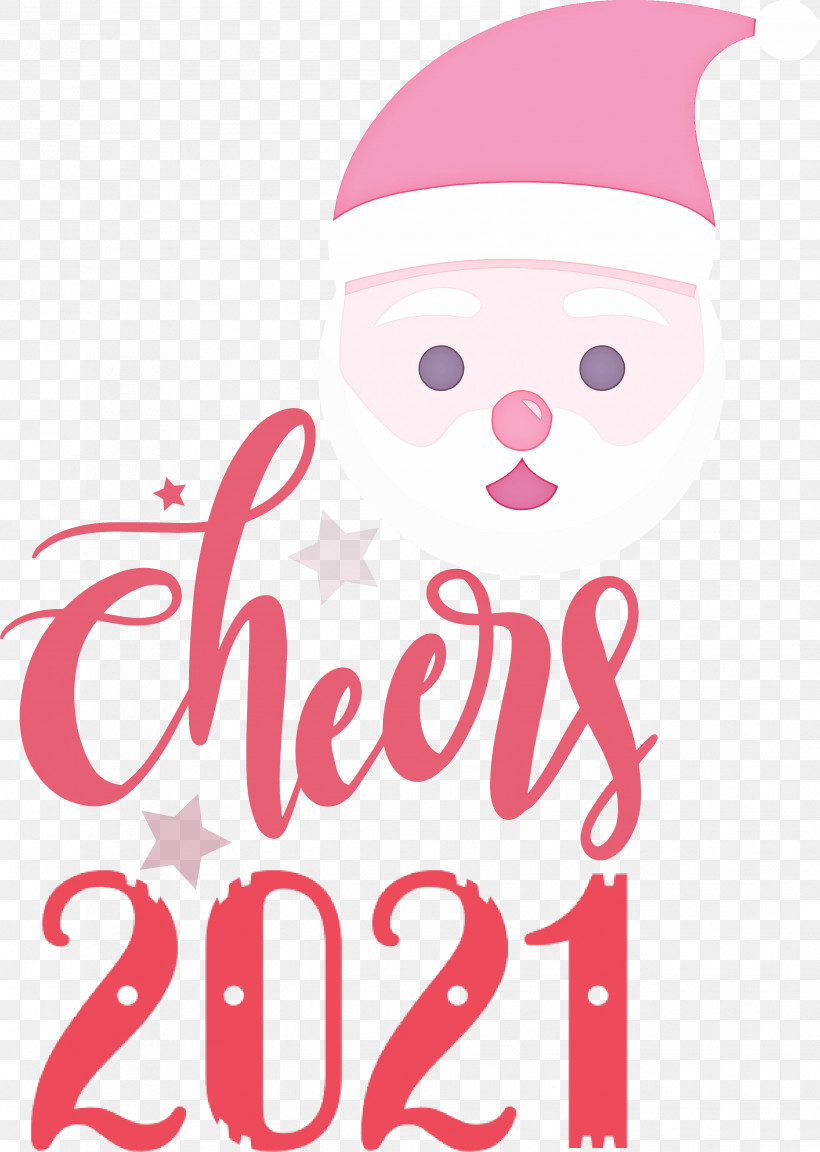 Cheers 2021 New Year Cheers.2021 New Year, PNG, 2473x3476px, Cheers 2021 New Year, Christmas Day, Christmas Decoration, Decoration, Line Download Free