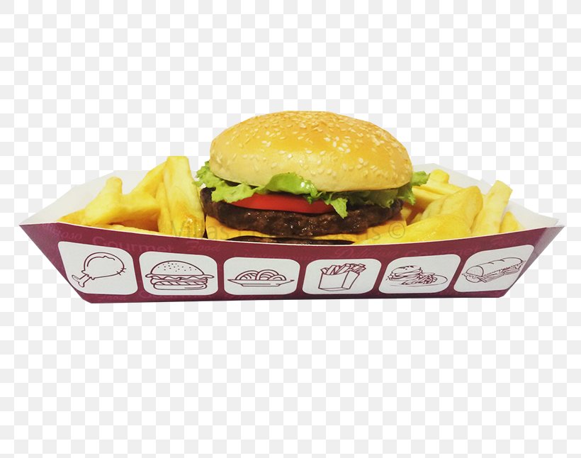 Cheeseburger French Fries Hamburger Slider Paper, PNG, 800x646px, Cheeseburger, American Food, Box, Breakfast Sandwich, Buffalo Burger Download Free
