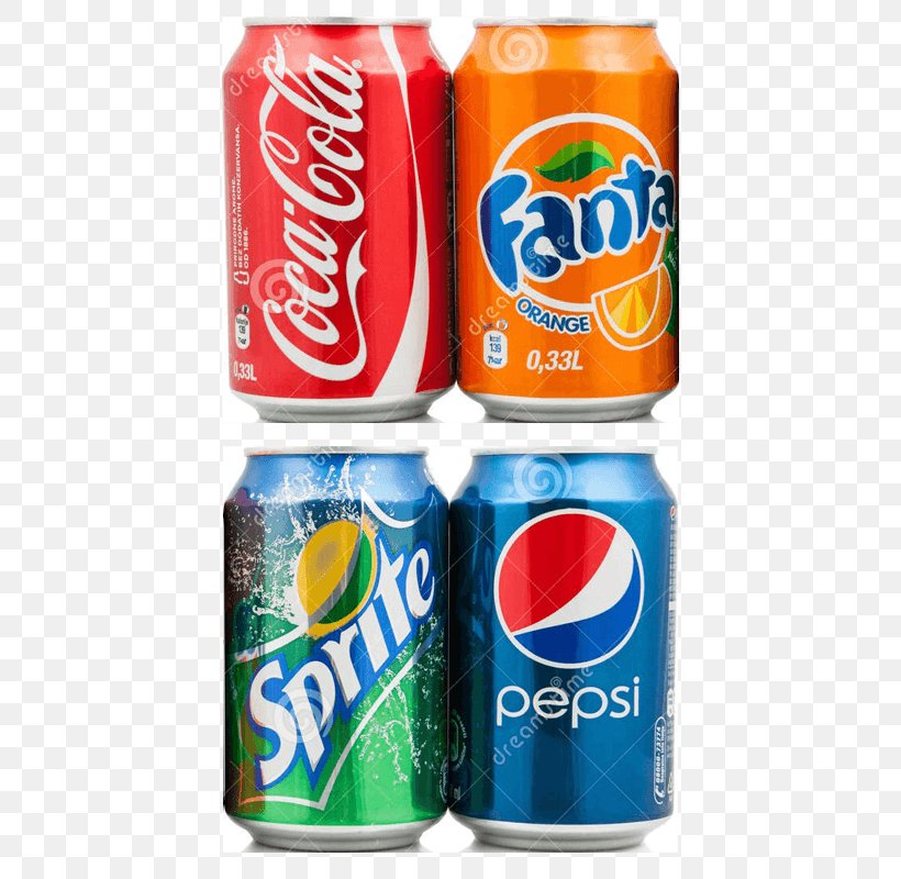 Fizzy Drinks Sprite Fanta Pepsi Coca-Cola, PNG, 800x800px, 7 Up, Fizzy Drinks, Aluminum Can, Carbonated Soft Drinks, Cocacola Download Free