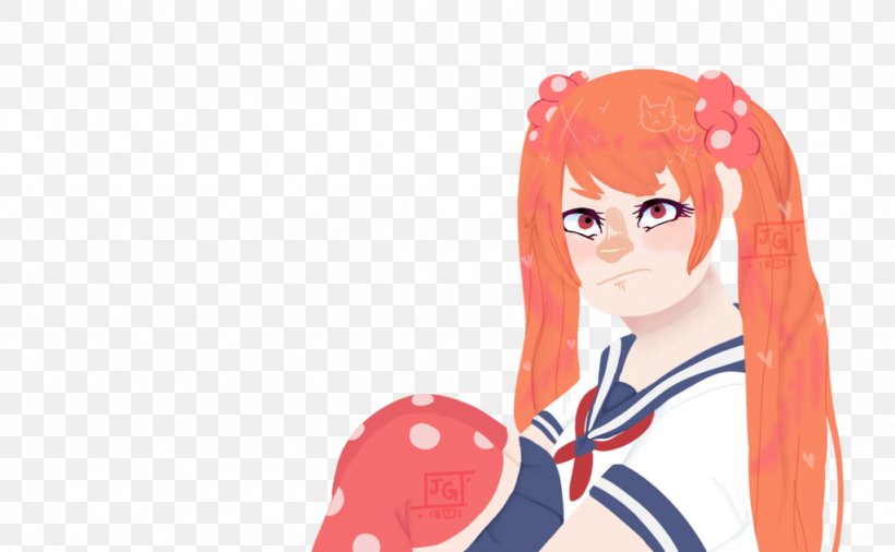 Yandere Simulator Doki Doki Literature Club Character Png 1024x632px Watercolor Cartoon Flower Frame Heart Download Free