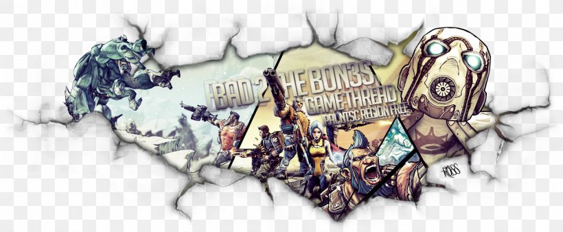 Minecraft PlayStation 3 Borderlands 2, PNG, 1227x506px, Minecraft, Art, Artwork, Borderlands, Borderlands 2 Download Free