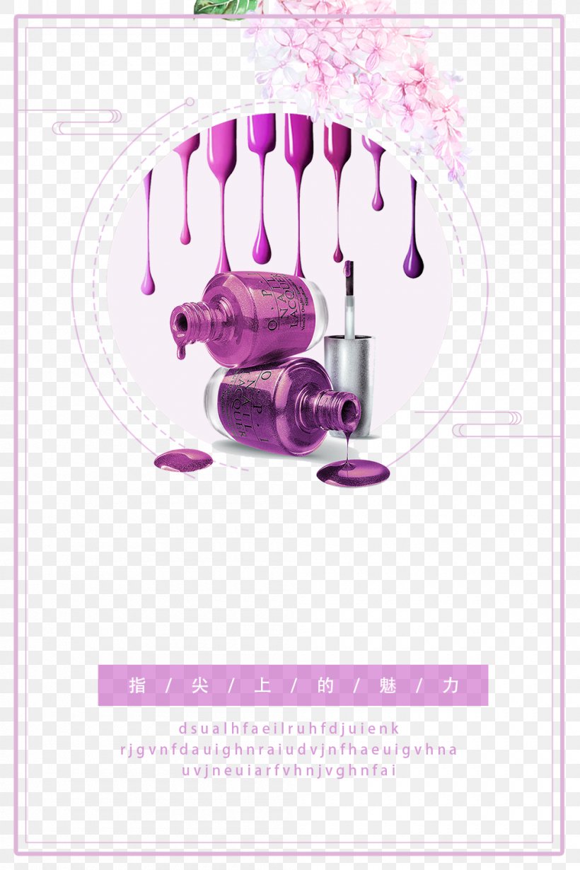 Poster Nail Polish Artificial Nails, PNG, 1000x1500px, Nail, Artificial Nails, Color, Cosmetics, Cosmetics Advertising Download Free
