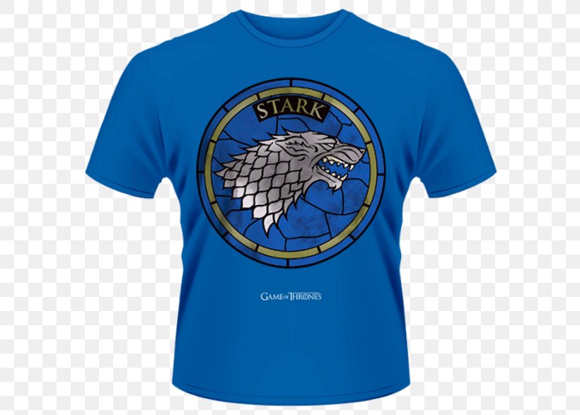 T-shirt Daenerys Targaryen House Stark House Targaryen Fire And Blood, PNG, 786x587px, Tshirt, Active Shirt, Arya Stark, Blue, Brand Download Free