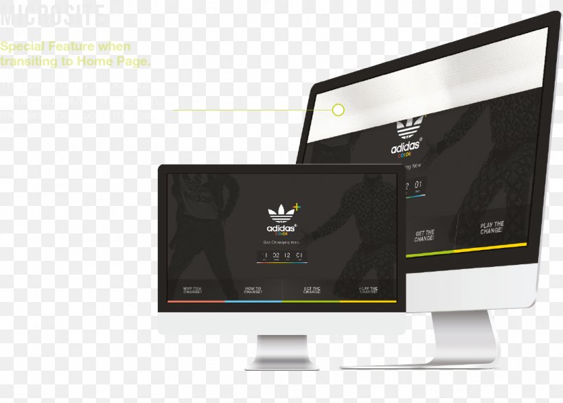 Adidas Computer Monitors Fashion Brand Multimedia, PNG, 1092x782px, Adidas, Adidas Originals, Advertising Campaign, Behance, Brand Download Free