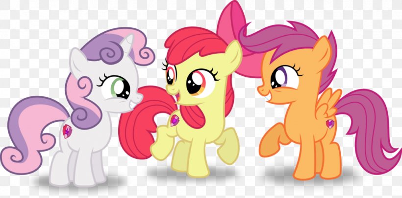Applejack Apple Bloom Cutie Mark Crusaders Rainbow Dash Sweetie Belle, PNG, 1024x506px, Watercolor, Cartoon, Flower, Frame, Heart Download Free