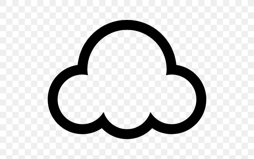 Download Nuvola Symbol, PNG, 512x512px, Nuvola, Area, Black And White, Cloud, Cloudscape Download Free