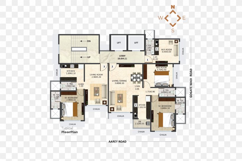 Sheetal Villa (DGS GROUP) Floor Plan Property Real Estate, PNG, 2410x1610px, Sheetal Villa Dgs Group, Apartment, Dgs Group, Elevation, Estate Download Free