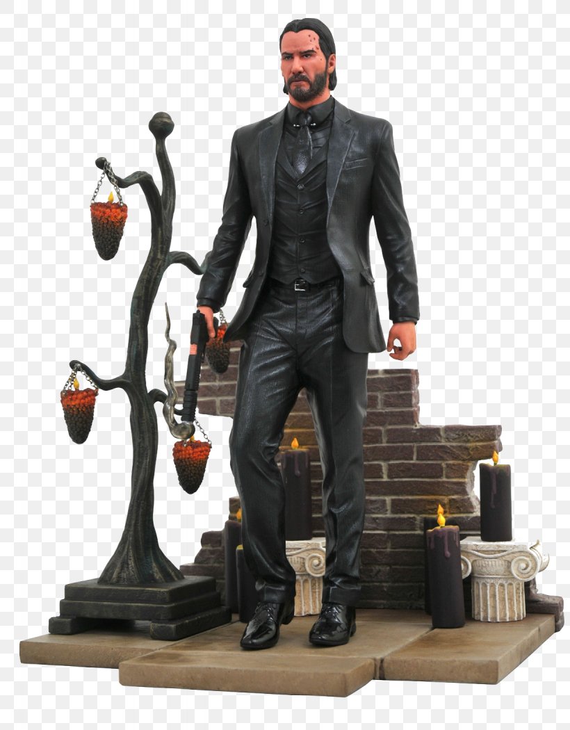 John Wick Chapter 2 PVC Statue Action & Toy Figures Sculpture, PNG, 1229x1575px, John Wick, Action Toy Figures, Actor, Art Museum, Comics Download Free