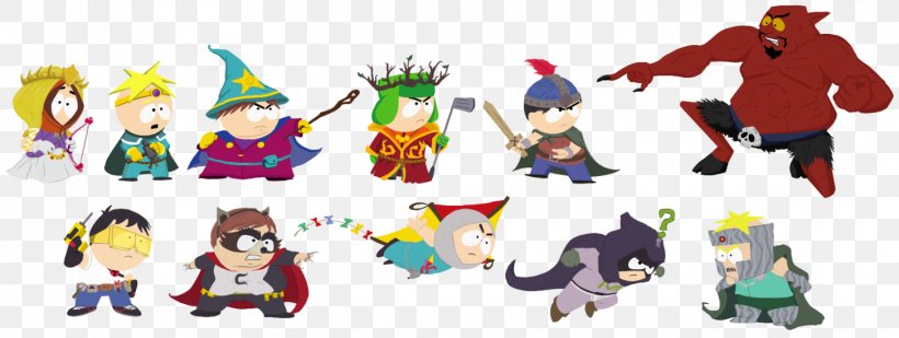 South Park: The Stick Of Truth Clyde Donovan Butters Stotch Kyle Broflovski Character, PNG, 1455x549px, South Park The Stick Of Truth, Action Figure, Animal Figure, Animation, Art Download Free