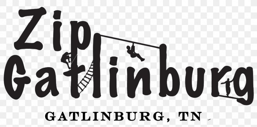 ZipGatlinburg Logo Brand Product Font, PNG, 990x492px, Logo, Black And White, Brand, Gatlinburg, Text Download Free