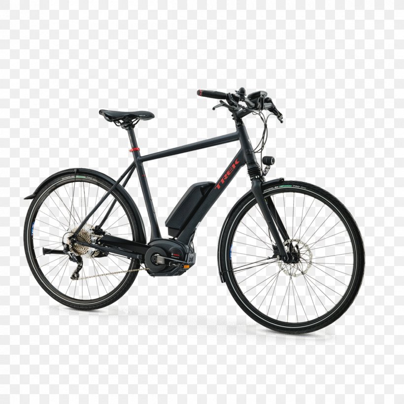 Electric Bicycle Trek Bicycle Corporation Trek Powerfly 5 (2018) Trek FX, PNG, 1200x1200px, Bicycle, Bicycle Accessory, Bicycle Frame, Bicycle Frames, Bicycle Part Download Free