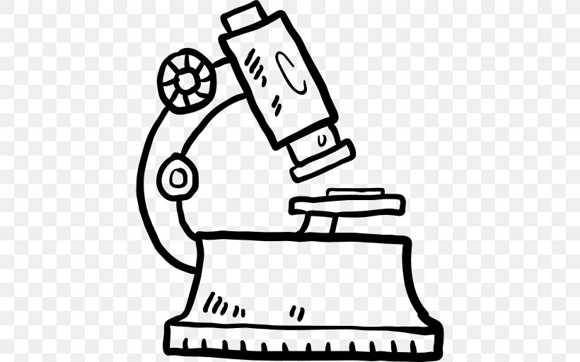 Science Laboratory Observation Microscope Clip Art, PNG, 512x512px, Science, Area, Art, Artwork, Black Download Free
