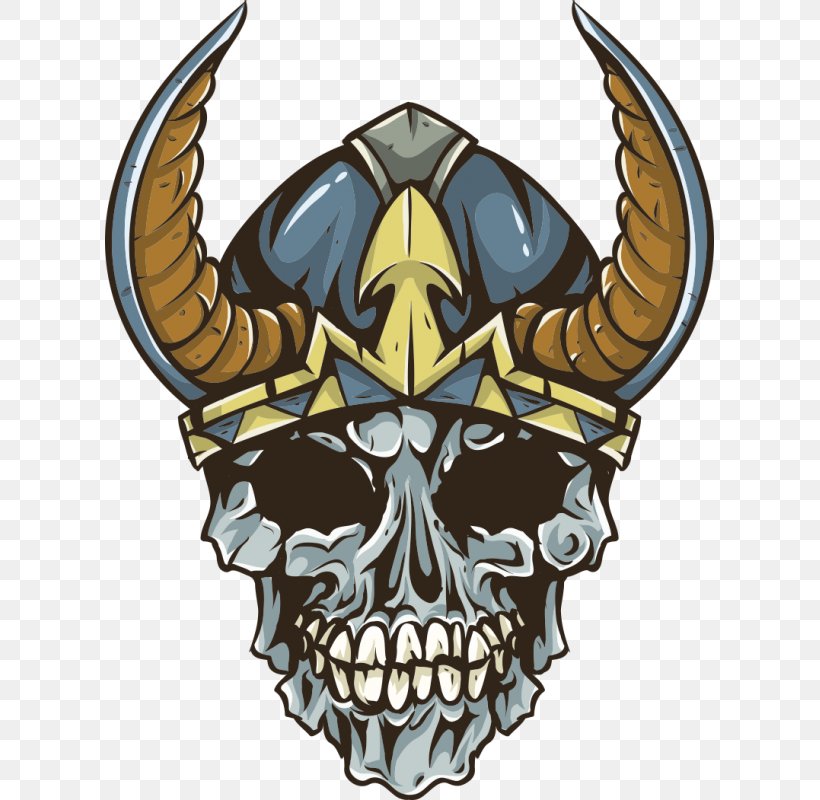 Skull Horn Viking Clip Art, PNG, 800x800px, Skull, Art, Bone, Fictional Character, Horn Download Free