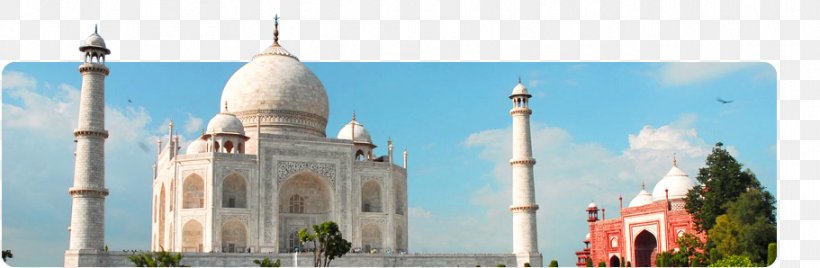Taj Mahal Delhi Package Tour Monument Tourist Attraction, PNG, 911x298px, Taj Mahal, Agra, Building, Delhi, Excursion Download Free