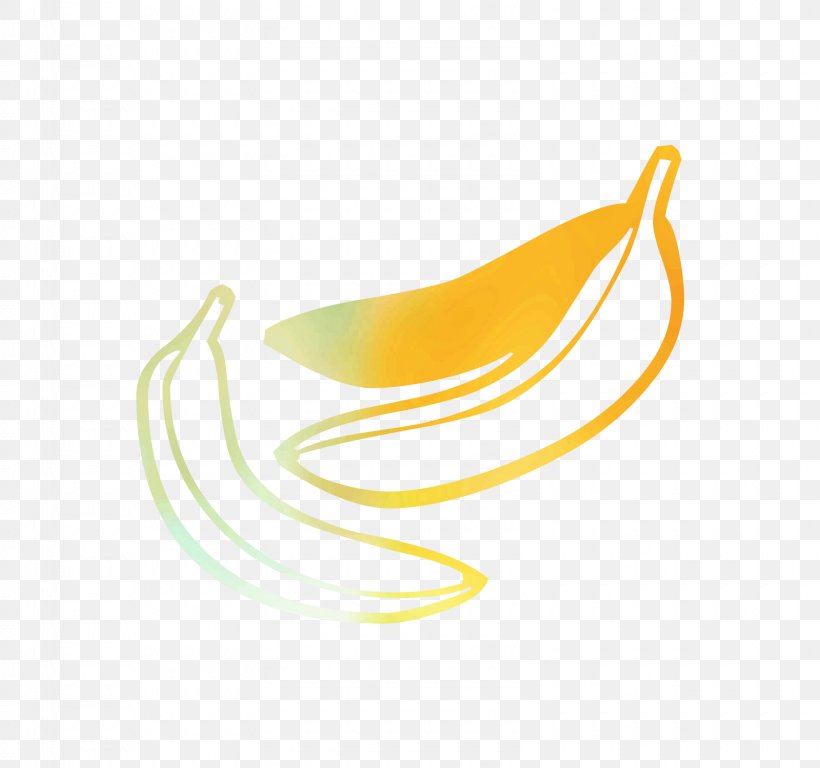 Yellow Product Design Graphics Font Line, PNG, 1600x1500px, Yellow, Banana, Banana Family, Fruit, Logo Download Free