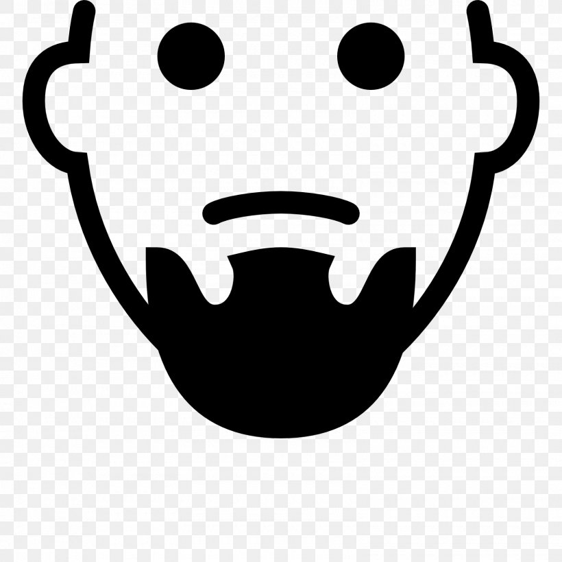 Smiley Avatar Icon Design, PNG, 1600x1600px, Smiley, Avatar, Beard, Black And White, Face Download Free