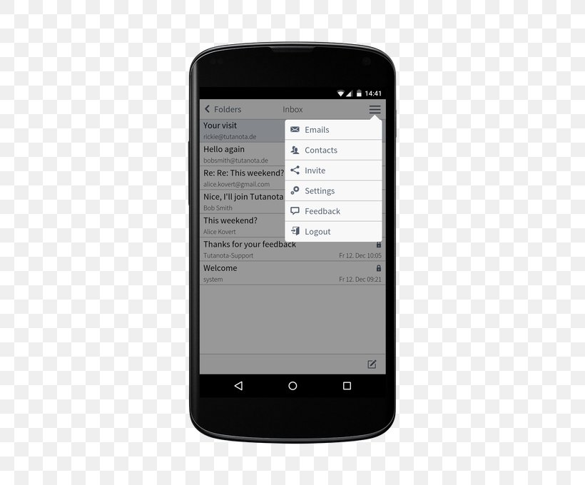 Feature Phone Smartphone Tutanota Email, PNG, 680x680px, Feature Phone, Alternativeto, Android, Communication Device, Computer Software Download Free