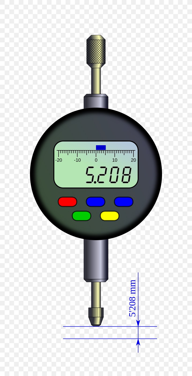 Gauge Indicator Millimeter Measuring Instrument Measurement, PNG, 600x1600px, Gauge, Calipers, Comparator, Digital Data, File Size Download Free
