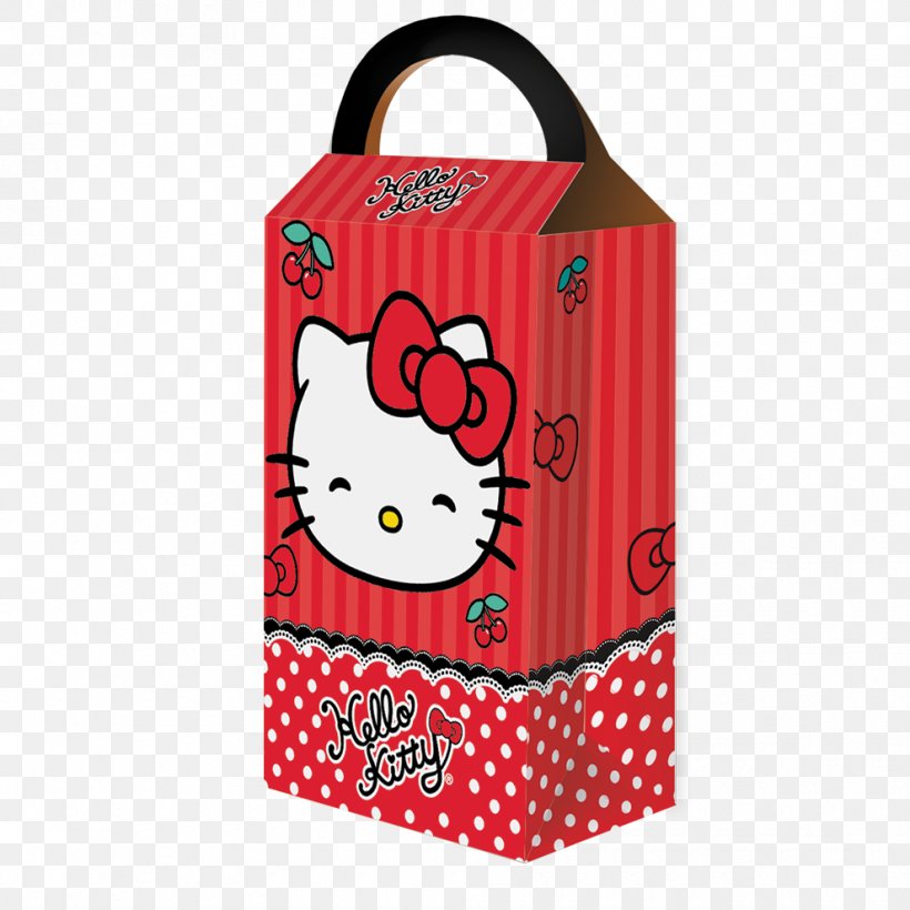 Hello Kitty Caixa Econômica Federal Unit Of Measurement Birthday Party, PNG, 990x990px, Hello Kitty, Bag, Birthday, Cardboard, Centimeter Download Free