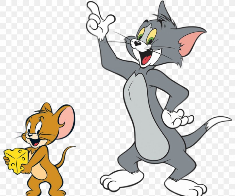 Tom Cat Jerry Mouse Tom And Jerry Cartoon Character, PNG, 900x750px, Watercolor, Cartoon, Flower, Frame, Heart Download Free