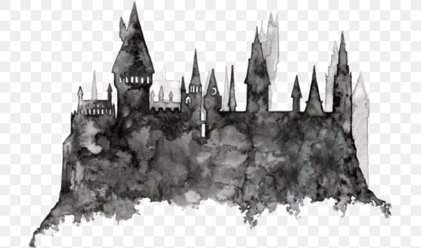 Harry Potter: Hogwarts Mystery Hogwarts School Of Witchcraft And Wizardry Harry Potter (Literary Series) Drawing, PNG, 709x483px, Harry Potter, Black And White, Castle, Dobby The House Elf, Drawing Download Free