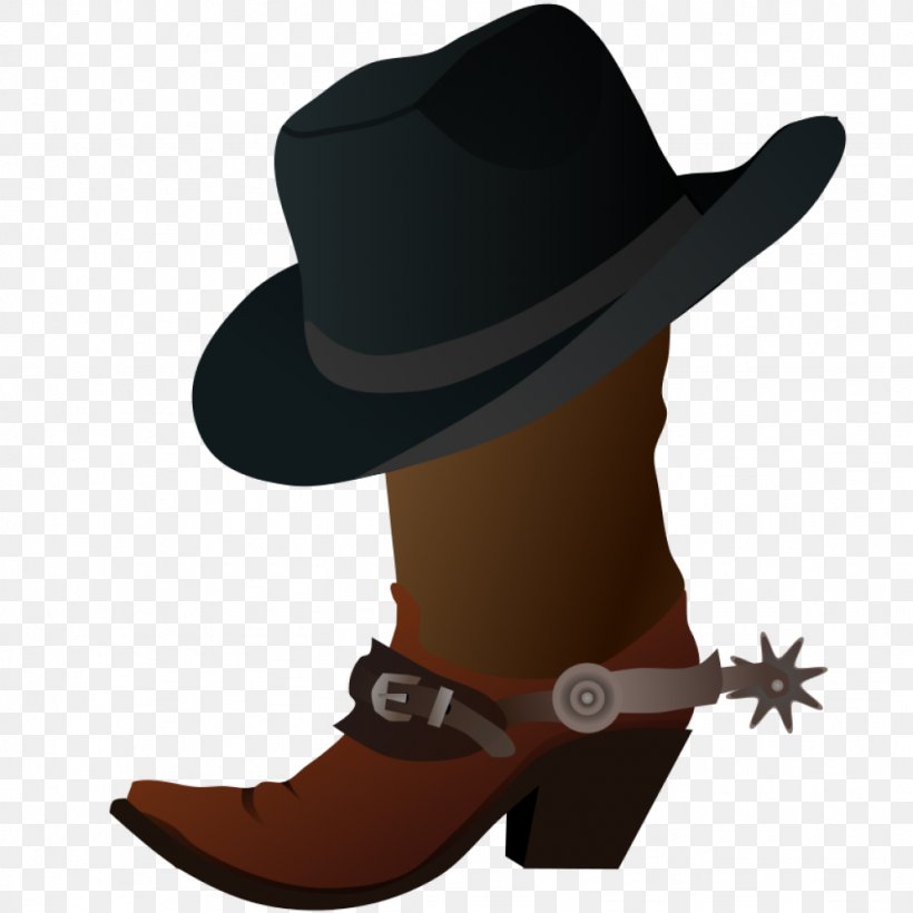 Hat 'n' Boots T-shirt Cowboy Hat Cowboy Boot, PNG, 1024x1024px, Tshirt, Boot, Cap, Clothing, Cowboy Download Free