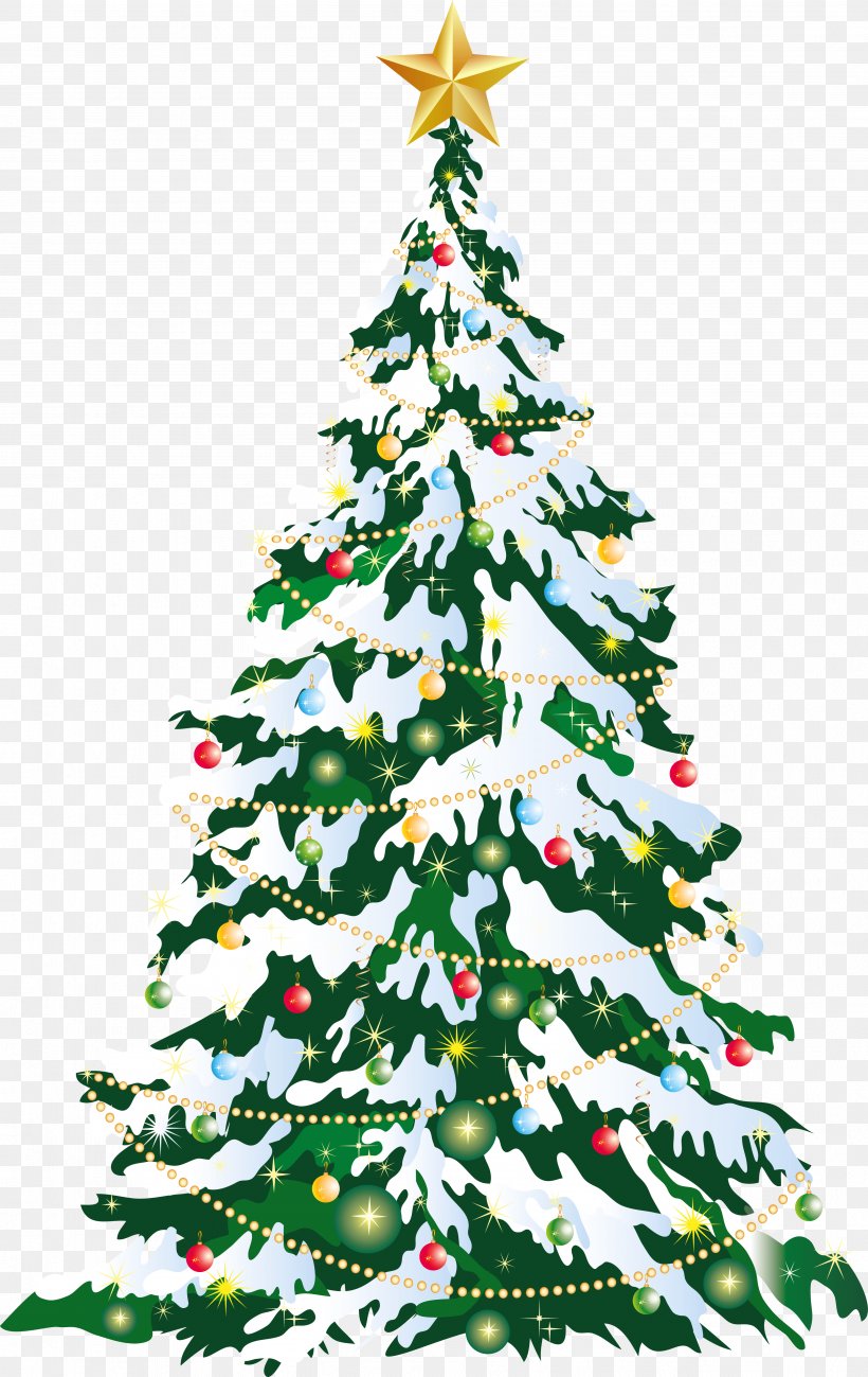 Large Deco Christmas Tree Art, PNG, 3594x5696px, Santa Claus, Branch, Christmas, Christmas Card, Christmas Decoration Download Free