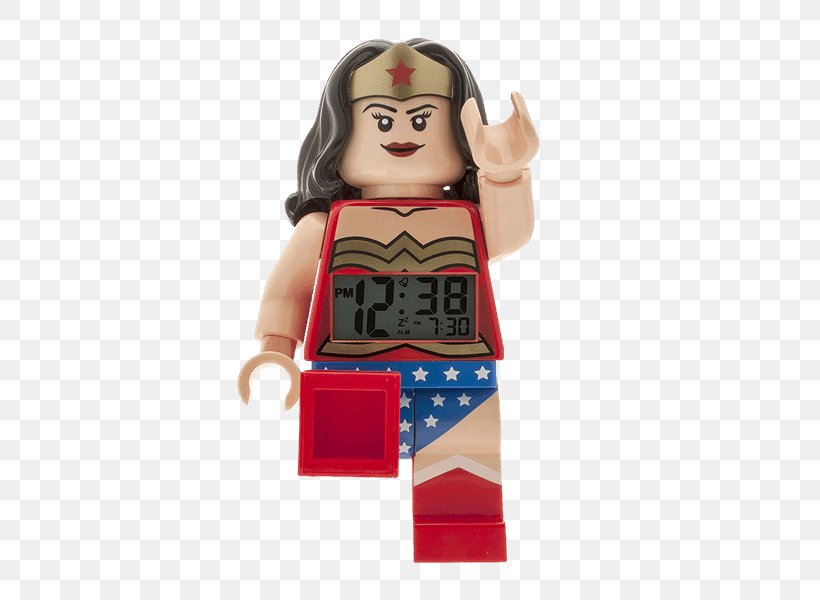 Wonder Woman Lego Batman 2: DC Super Heroes Lego Minifigure Superhero Lego Super Heroes, PNG, 600x600px, Wonder Woman, Alarm Clocks, Clock, Dc Comics, Fictional Character Download Free