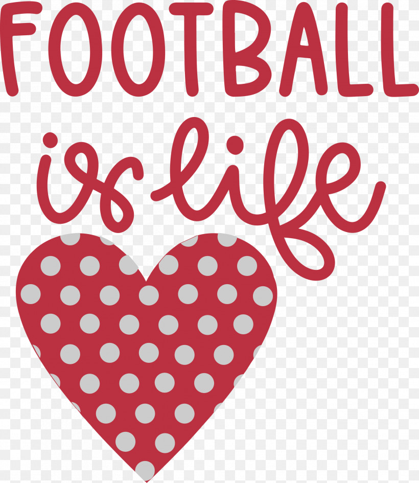 Football Is Life Football, PNG, 2601x3000px, Football, Geometry, Heart, Line, M095 Download Free