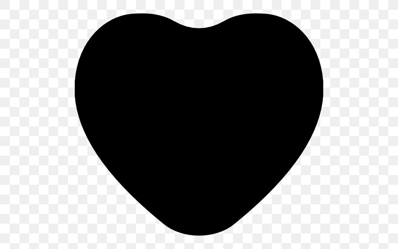 Heart Love Silhouette, PNG, 512x512px, Heart, Black, Black And White, Drawing, Love Download Free