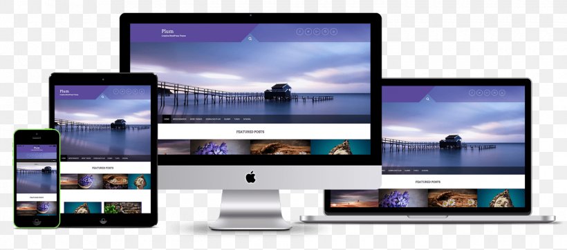 Responsive Web Design Computer Monitors E-commerce Digital Marketing Page Layout, PNG, 1440x637px, Responsive Web Design, Brand, Computer Monitor, Computer Monitors, Digital Marketing Download Free