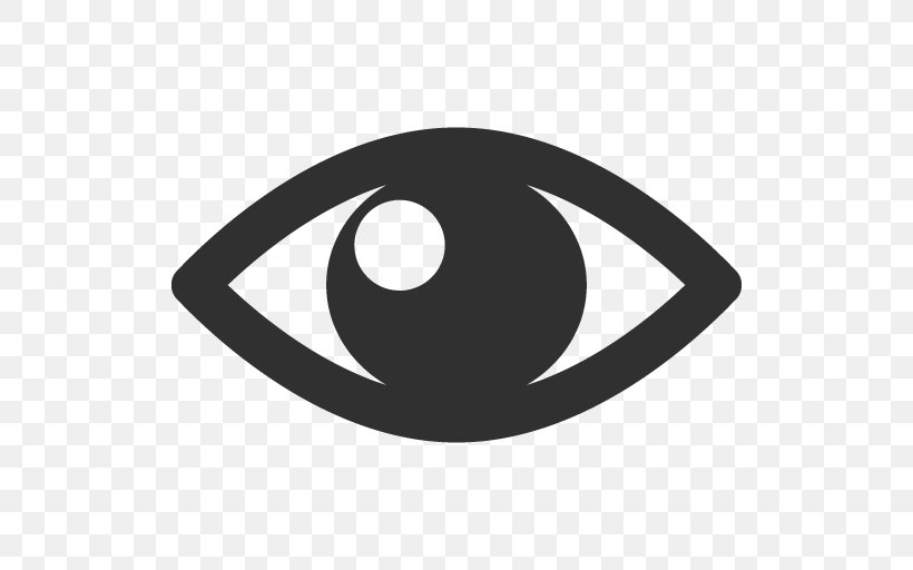 Symbol Black Logo, PNG, 512x512px, Eye, Black, Black And White, Brand, Human Eye Download Free