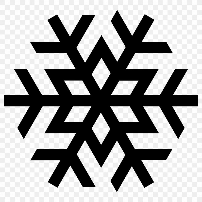 Snowflake Clip Art, PNG, 2500x2500px, Snowflake, Area, Black And White, Brand, Logo Download Free