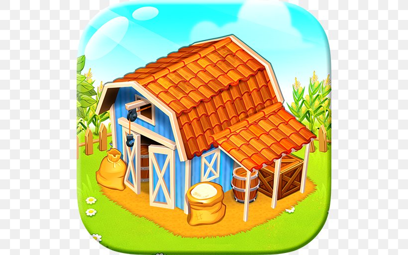 Farm Town: Happy Farming Day & With Farm Game City Farm Town: Lovely Pet On Farm Farm Town: Happy Village Near Small City And Town Lovely Pets Farm Town 2™: Hay New Farm Day, PNG, 512x512px, Lovely Pets, Android, Android Gingerbread, City Day, Cottage Download Free