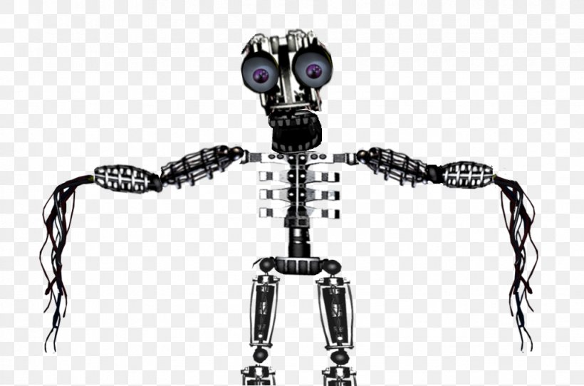 Five Nights At Freddy's 2 The Joy Of Creation: Reborn Endoskeleton Photography, PNG, 1023x677px, Joy Of Creation Reborn, Art, Black And White, Body Jewelry, Coloring Book Download Free