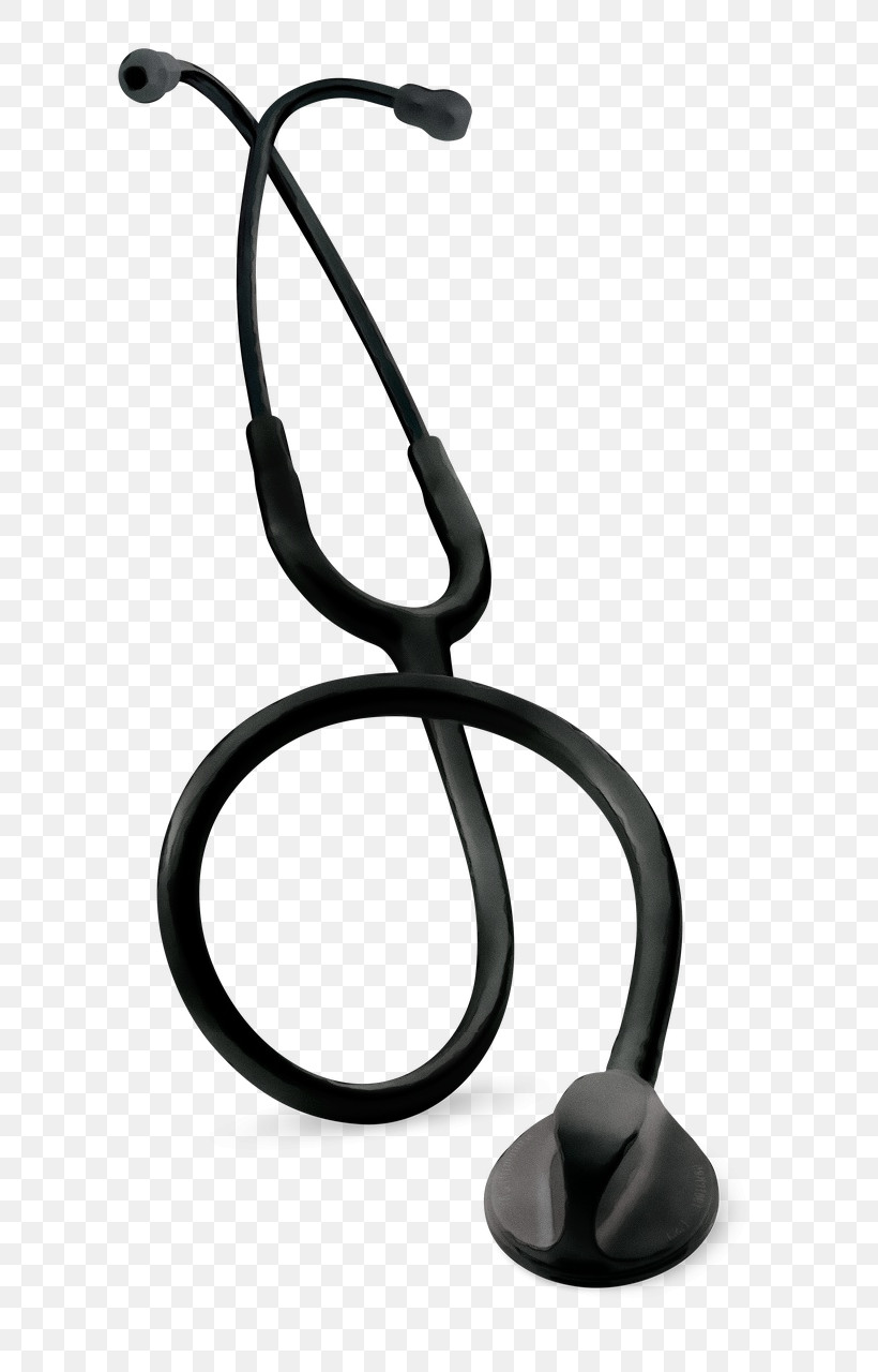 Stethoscope, PNG, 718x1280px, Watercolor, Littmann, Paint, Stethoscope, Wet Ink Download Free
