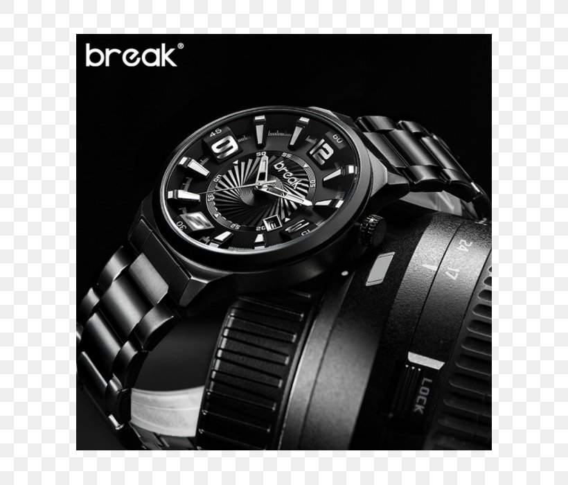 Watch Quartz Clock Chronograph Strap, PNG, 600x700px, Watch, Apple Watch, Black And White, Brand, Chronograph Download Free