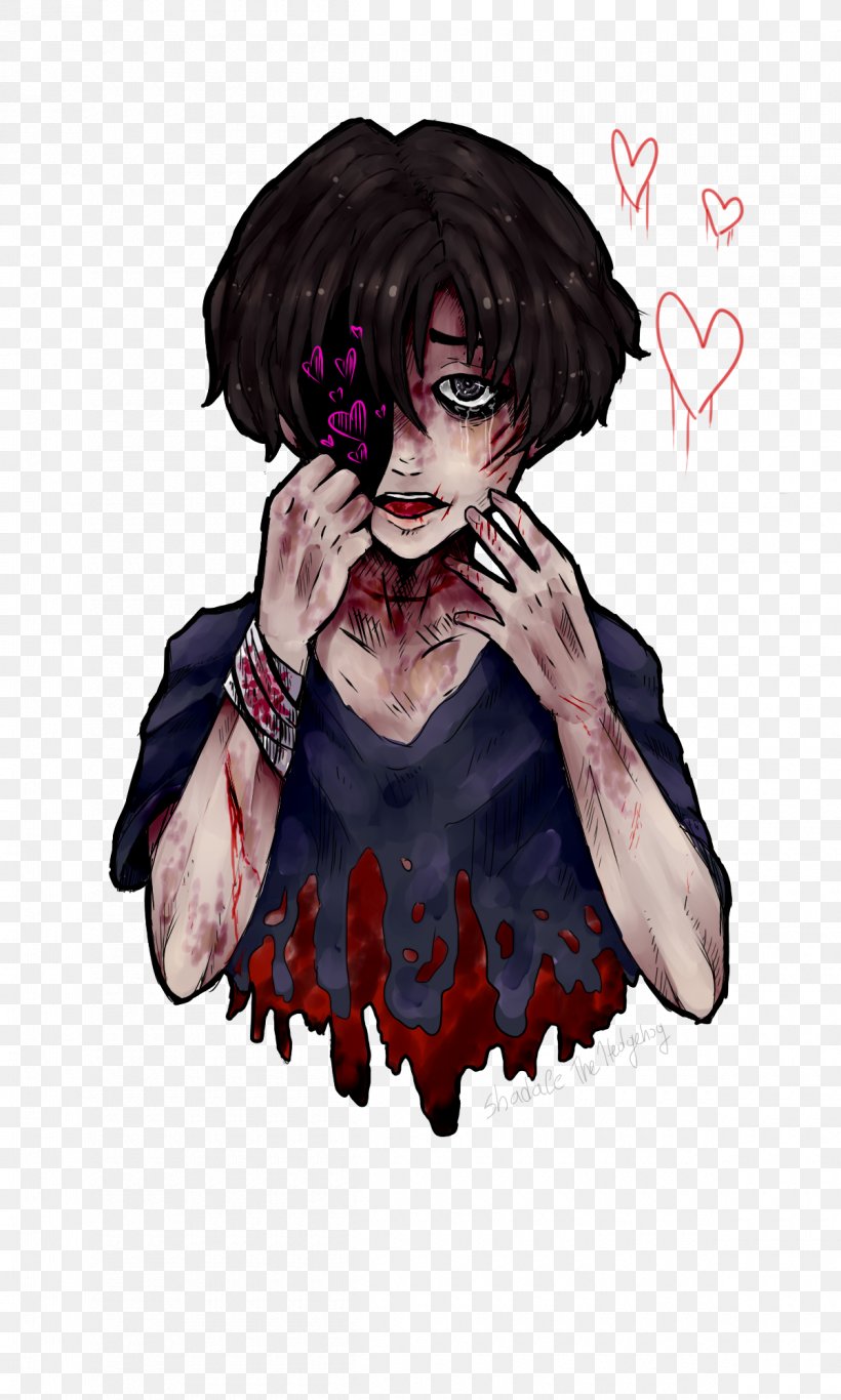 Killing Stalking Fan Art DeviantArt, PNG, 1200x2000px, Watercolor, Cartoon, Flower, Frame, Heart Download Free