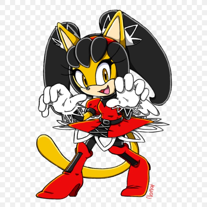 Cat Sonic The Fighters Honey Kitten Mighty The Armadillo, PNG, 600x818px, Cat, Archie Comics, Art, Candy, Cartoon Download Free