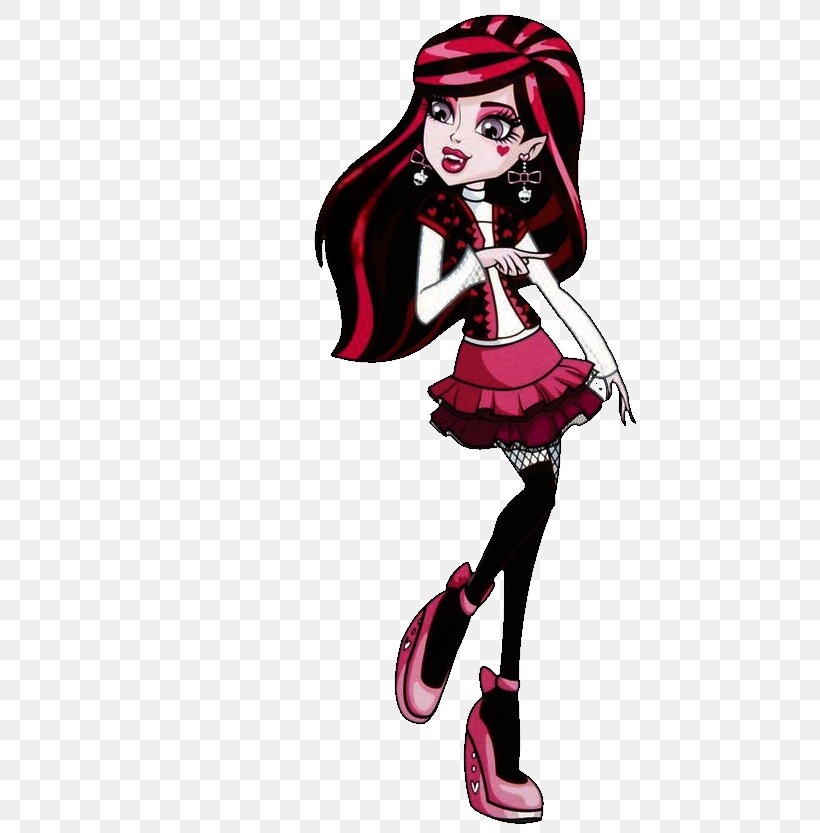 Frankie Stein Monster High Draculaura Doll, PNG, 498x833px, Watercolor, Cartoon, Flower, Frame, Heart Download Free