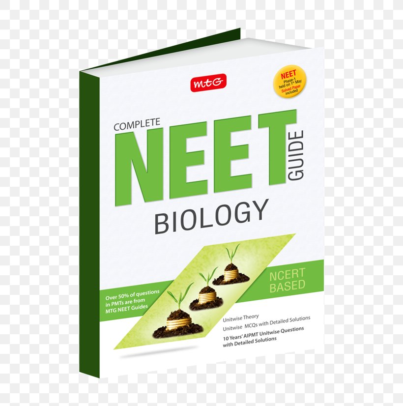 NEET · 2018 Complete NEET Guide: Biology Complete NEET Guide: Physics Complete NEET Guide: Chemistry Objective NCERT At Your Fingertips For NEET-AIIMS, PNG, 584x826px, Chemistry, All India Pre Medical Test, Biology, Book, Brand Download Free