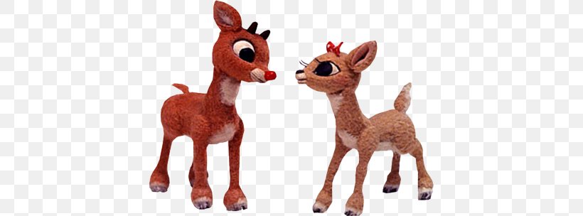 Rudolph Clarice Starling Reindeer Christmas Yukon Cornelius, PNG, 400x304px, Rudolph, Animal Figure, Antelope, Billie Mae Richards, Christmas Download Free