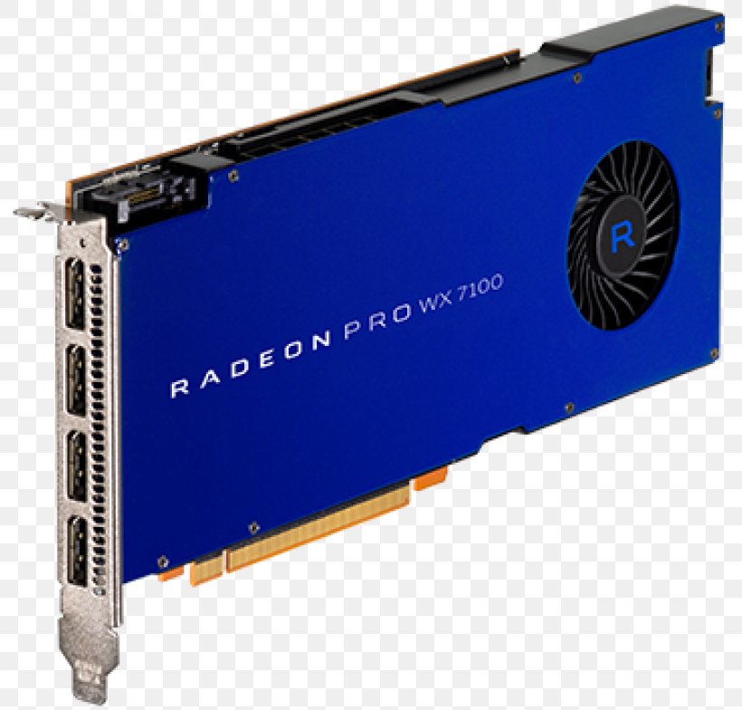 Graphics Cards & Video Adapters AMD Radeon Pro WX 7100 Nvidia Quadro, PNG, 800x784px, Graphics Cards Video Adapters, Advanced Micro Devices, Amd Firepro, Amd Radeon Pro Wx 7100, Computer Component Download Free