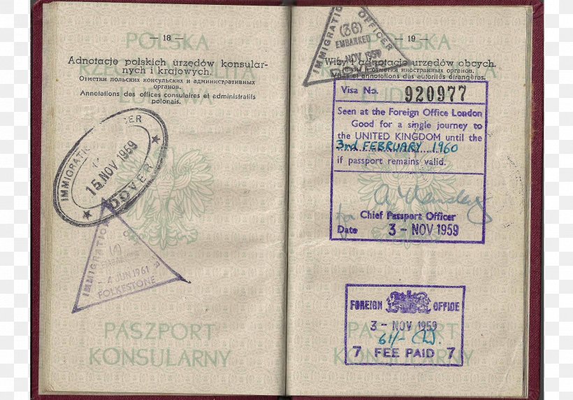 Identity Document Socialist Republic Of Romania Passport Cold War, PNG, 1517x1060px, Document, Cold War, Consul, Identity Document, Material Download Free