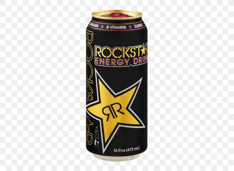 Rockstar Energy Drink Juice Fizzy Drinks, PNG, 600x600px, Energy Drink, Beverage Can, Caffeine, Drink, Fizzy Drinks Download Free