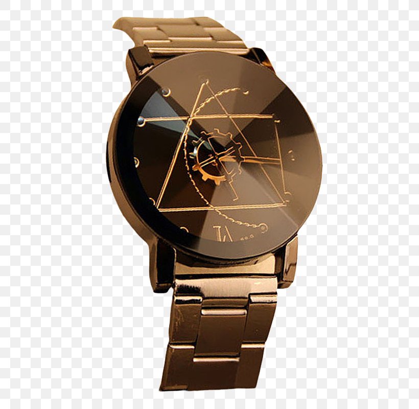Watch Bracelet Fashion T-shirt Quartz Clock, PNG, 800x800px, Watch, Bracelet, Brand, Brown, Chronograph Download Free