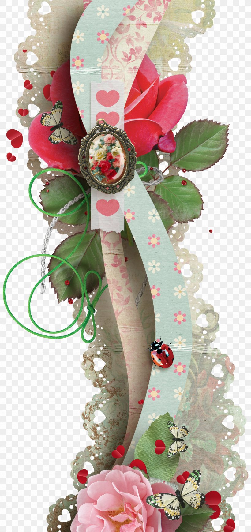 Cut Flowers Clip Art, PNG, 1698x3600px, Flower, Christmas Decoration, Christmas Ornament, Cut Flowers, Decor Download Free