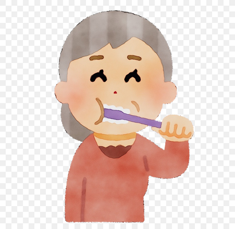 Cartoon Nose Cheek Tooth Brushing Mouth, PNG, 660x800px, Watercolor, Cartoon, Cheek, Jaw, Mouth Download Free