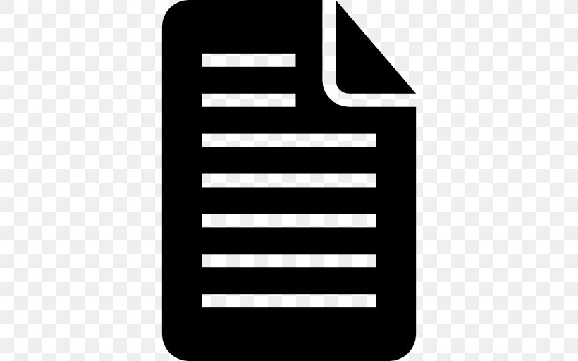 Document Symbol, PNG, 512x512px, Document, Black, Black And White, Brand, Document File Format Download Free