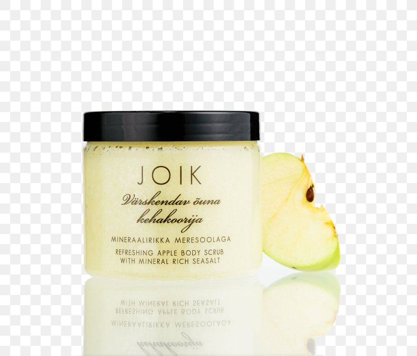 Cream Exfoliation Sea Salt Joik Apple, PNG, 700x700px, Cream, Apple, Exfoliation, Flavor, Joik Download Free